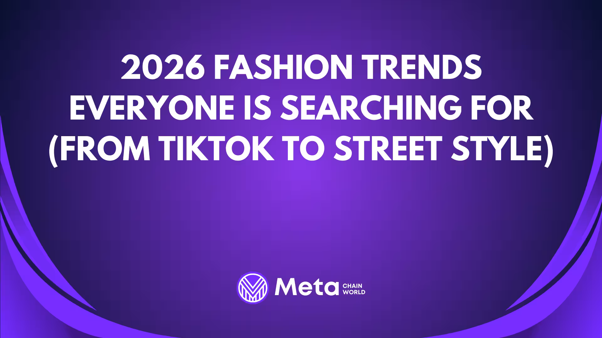 2026 fashion trends